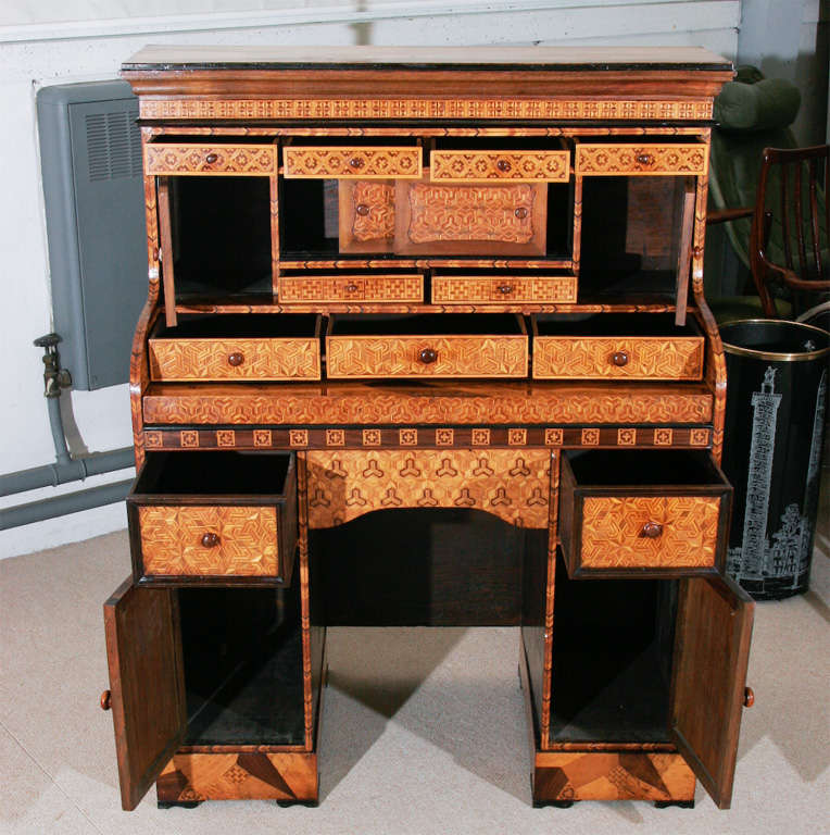 A Late 19th Century Japanese Kneehole Desk. 1